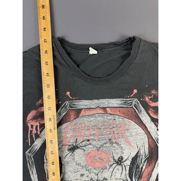 Vintage Y2K Bullet For My Valentine Rock Band Tee Emo Grunge Punk Album Tour Tee - Picture 12 of 12